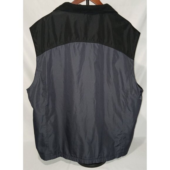 Greg Norman Golf Vest Lightweight XL Navy & Black Full-Zip - Picture 5 of 7